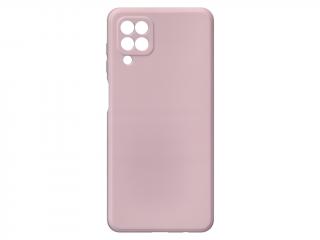 Jednobarevný kryt pískově růžový na Samsung Galaxy A12