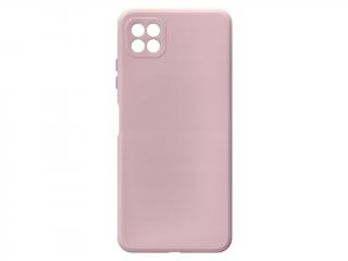 Jednobarevný kryt pískově růžový na Samsung Galaxy A22 5G