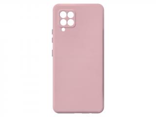 Jednobarevný kryt pískově růžový na Samsung Galaxy A42 5G