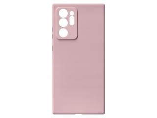 Jednobarevný kryt pískově růžový na Samsung Galaxy Note 20 Ultra