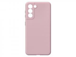 Jednobarevný kryt pískově růžový na Samsung Galaxy S21 5G