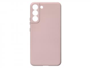 Jednobarevný kryt pískově růžový na Samsung Galaxy S22 Plus