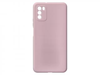 Jednobarevný kryt pískově růžový na Xiaomi Poco M3