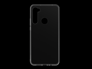 Jednobarevný kryt průhledný na Xiaomi Redmi Note 8