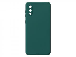 Jednobarevný kryt tmavě zelený na Samsung Galaxy A02