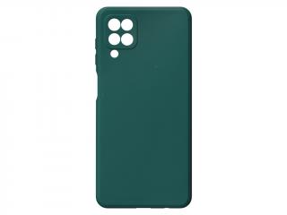 Jednobarevný kryt tmavě zelený na Samsung Galaxy A12