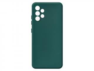Jednobarevný kryt tmavě zelený na Samsung Galaxy A32 4G
