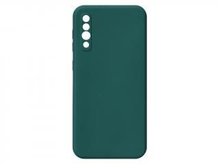 Jednobarevný kryt tmavě zelený na Samsung Galaxy A50