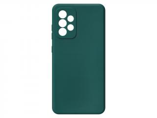 Jednobarevný kryt tmavě zelený na Samsung Galaxy A52 5G