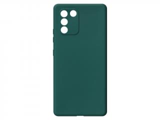 Jednobarevný kryt tmavě zelený na Samsung Galaxy S10 Lite 2020