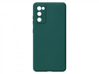 Jednobarevný kryt tmavě zelený na Samsung Galaxy S20 FE 2022