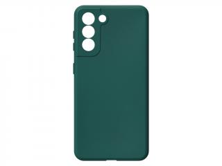 Jednobarevný kryt tmavě zelený na Samsung Galaxy S21 5G