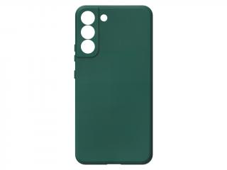 Jednobarevný kryt tmavě zelený na Samsung Galaxy S22 Plus