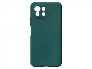 Jednobarevný kryt tmavě zelený na Xiaomi 11 Lite 5G NE