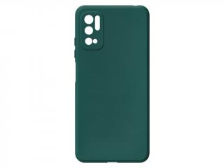 Jednobarevný kryt tmavě zelený na Xiaomi Poco M3 Pro 5G