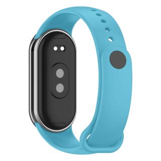 Jednobarevný náhradní náramek Mi band 8/9 Pro Přístroj: Xiaomi Mi Band 8/9, Barva: Nebesky modrá
