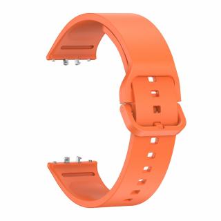 Jednobarevný řemínek pro Samsung Galaxy Fit 3 Barva náramku: Oranžová