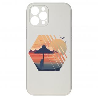 Kryt Západ slunce bílý pro iPhone 12 Pro Max