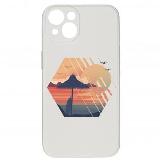 Kryt Západ slunce bílý pro iPhone 13