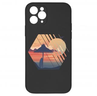 Kryt Západ slunce černý pro iPhone 11 Pro
