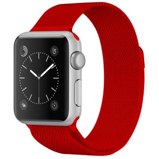 Milánský tah magnetický pro Apple Watch 38/40/41/42(S10)mm Barevná varianta: Červená