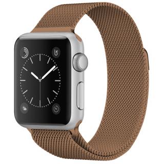 Milánský tah magnetický pro Apple Watch 38/40/41/42(S10)mm Barevná varianta: Hnědá