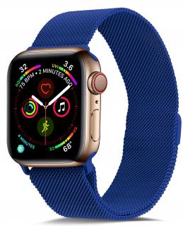 Milánský tah magnetický pro Apple Watch 38/40/41/42(S10)mm Barevná varianta: Modrá