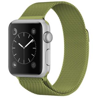 Milánský tah magnetický pro Apple Watch 38/40/41/42(S10)mm Barevná varianta: Zelená