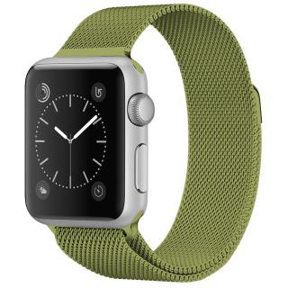 Milánský tah magnetický pro Apple Watch 38/40/41mm Barevná varianta: Zelená
