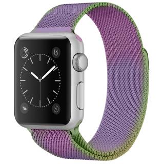 Milánský tah magnetický pro Apple Watch 42/44/45/49mm Barevná varianta: Duhová