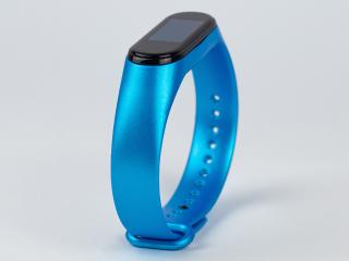 Náhradní náramek Metalický pro  Mi Band 3/4/5/6/7 Barevná varianta: Modrá, Velikost náramku: Mi band 3/4