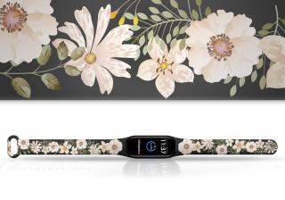 Náhradní náramek Mi band 3/4/5/6/7 Bílá louka Pro Přístroj: Xiaomi Mi Band 7, Barva: Vícebarevná