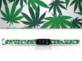 Náhradní náramek Mi band 3/4/5/6/7 Cannabis Pro Přístroj: Xiaomi Mi Band 7