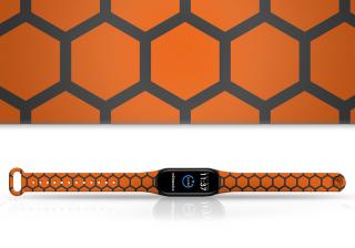 Náhradní náramek Mi band 3/4/5/6/7 Med Pro Přístroj: Xiaomi Mi band 3/4, Barva: Vícebarevná