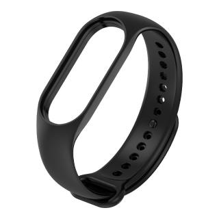 Náhradní náramek Mi Band 7/6/5 jednobarevný Pro Přístroj: Xiaomi  Mi band 5/6/7, Barva: Černá