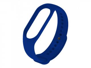 Náhradní náramek Mi Band 7/6/5 jednobarevný Pro Přístroj: Xiaomi  Mi band 5/6/7, Barva: Námořnická modrá
