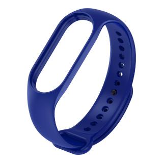 Náhradní náramek Mi Band 7/6/5 jednobarevný Pro Přístroj: Xiaomi  Mi band 5/6/7, Barva: safírově modrá
