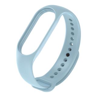 Náhradní náramek Mi Band 7/6/5 jednobarevný Pro Přístroj: Xiaomi  Mi band 5/6/7, Barva: Šedo-modrá