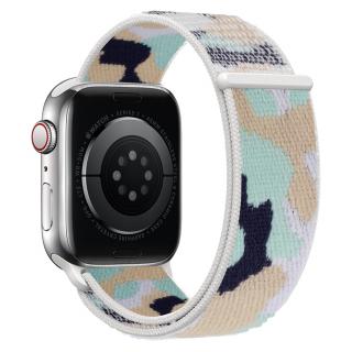Nylonový řemínek kamufláž pro Apple Watch 42/44/45/49mm Barevná varianta: Béžová kamufláž