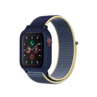 Nylonový set 2v1 pro Apple Watch 42/44/45mm Barevná varianta: Aljašská Modrá
