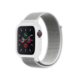 Nylonový set 2v1 pro Apple Watch 42/44/45mm Barevná varianta: Bílo-Šedá