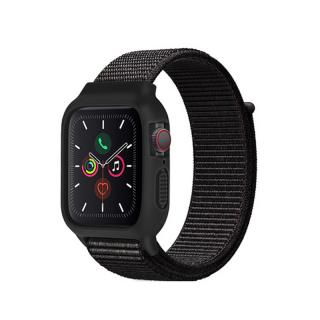 Nylonový set 2v1 pro Apple Watch 42/44/45mm Barevná varianta: Černo-Hnědá