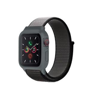 Nylonový set 2v1 pro Apple Watch 42/44/45mm Barevná varianta: Černo-Šedá