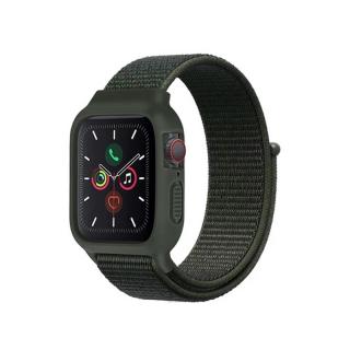 Nylonový set 2v1 pro Apple Watch 42/44/45mm Barevná varianta: Khaki Zelená