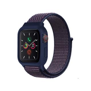 Nylonový set 2v1 pro Apple Watch 42/44/45mm Barevná varianta: Modro-Fialová