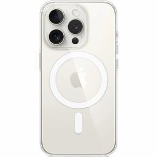 Průhledný kryt s MagSafe na iPhone 15 Pro Max čirý