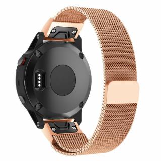 QuickFit milánský tah magnetický 26mm Barevná varianta: Růžovo-zlatý