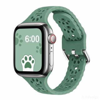 Řemínek s pacičkami a přezkovým zapínáním pro Apple Watch 38/40/41mm Barevná varianta: Zelený