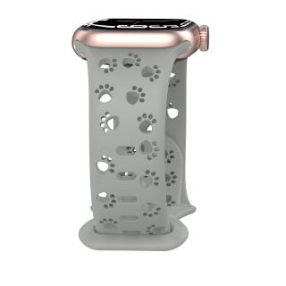 Řemínek s perforovanými pacičkami pro Apple Watch 38/40/41/42(S10)mm Barevná varianta: Šedý