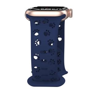 Řemínek s perforovanými pacičkami pro Apple Watch 38/40/41/42(S10)mm Barevná varianta: Tmavě Modrý